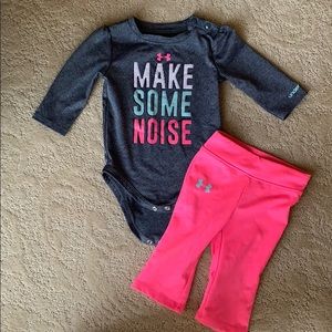 Under Armour Baby 2 Piece Outfit - 3-6 month